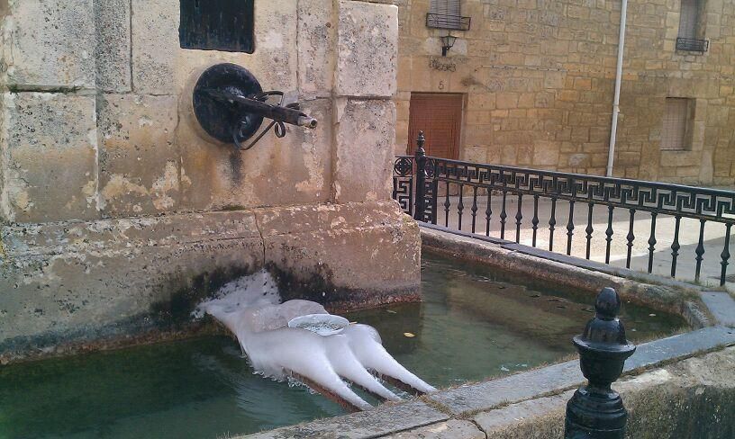 La Fuente se congela