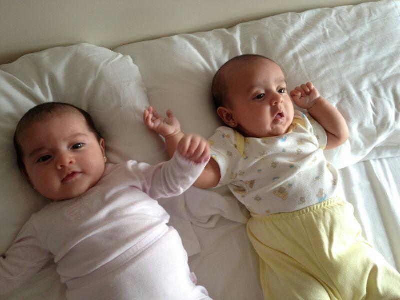 EL 10 DE ABRIL, NACIERON MAITE Y MARIA